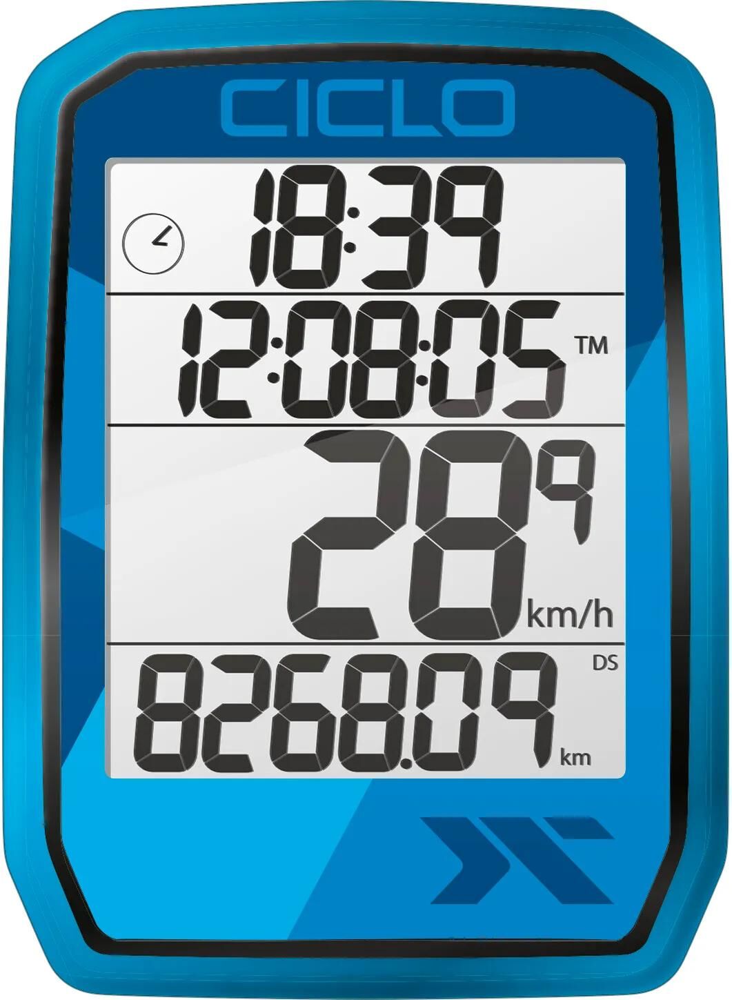 Ciclosport Bike Computer Protos 105 Blau