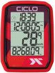 Ciclosport Bike Computer Protos 105 Rot