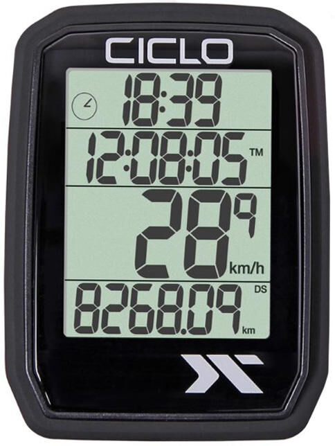 Ciclosport Bike Computer Protos 205 Schwarz
