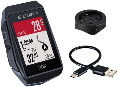 Sigma rox 11.1 evo gps zw zw standard lenkerhalterung + usb-c ladekabel