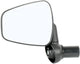 Zéfal Mirror Doaback 2 verchromtes Abs, schwarz