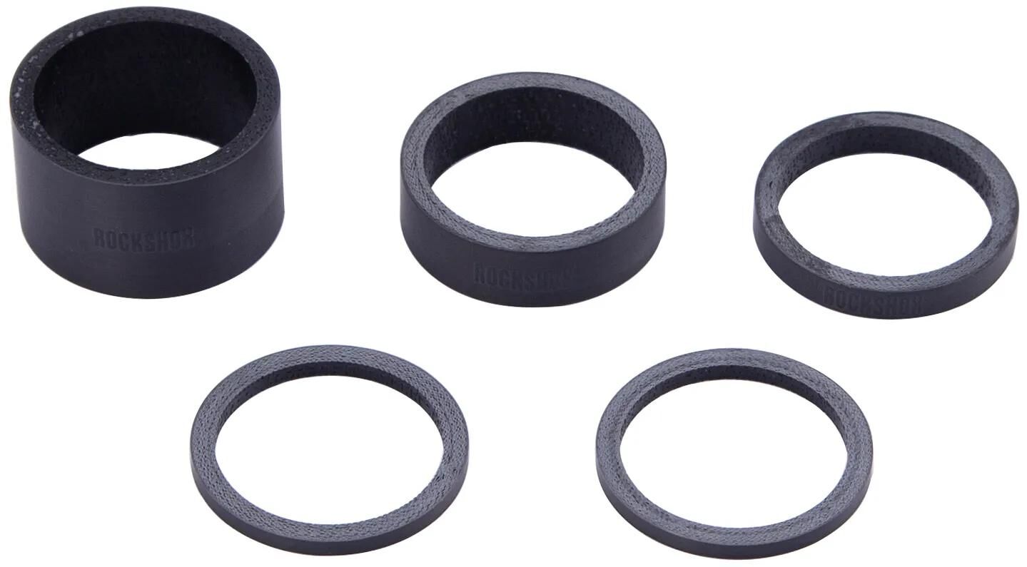 Rockshox Spacer Set RS mit schwarzem Logo
