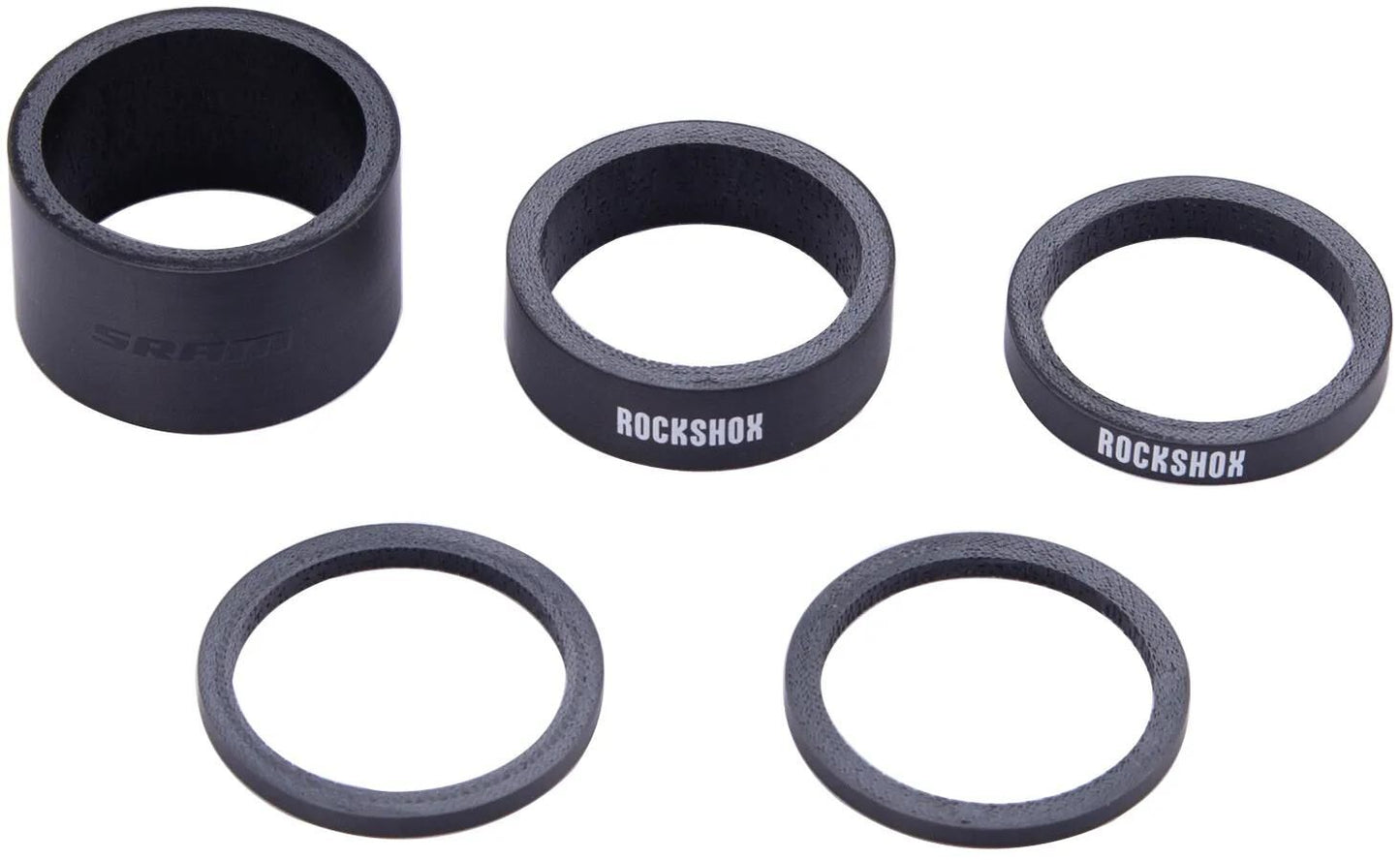 Rockshox Spacer -Set RS mit weißem Logo