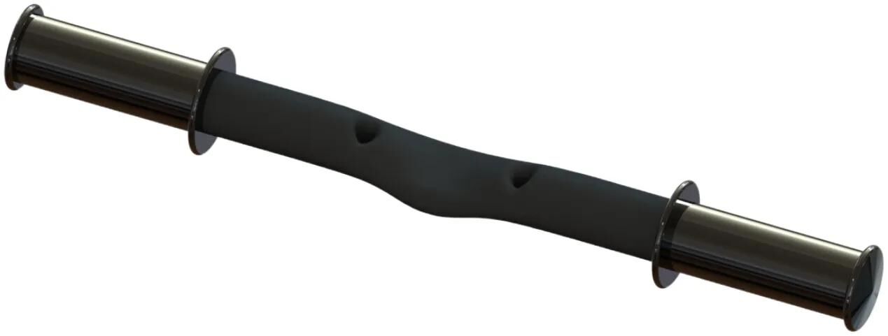 Fußstütze für den Rahmen des Fahrrads Matt Black