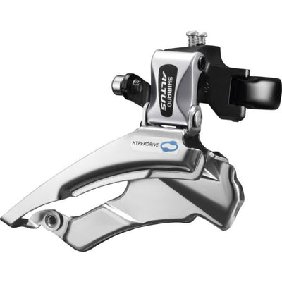 Shimano Voorkilleilurur 3 x 7 8-Gang-Altus FD-M313 Down Swing Dual Pull mit hoher Klemme 42-48T (66-69 °)