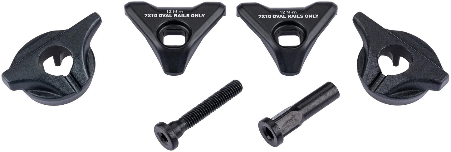 Rockshox -Sitzpfleschenklemme RS F.Saddle Rails Oval 10 mm