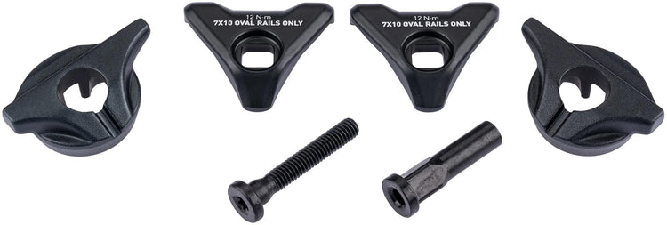 Rockshox -Sitzpfleschenklemme RS F.Saddle Rails Oval 10 mm