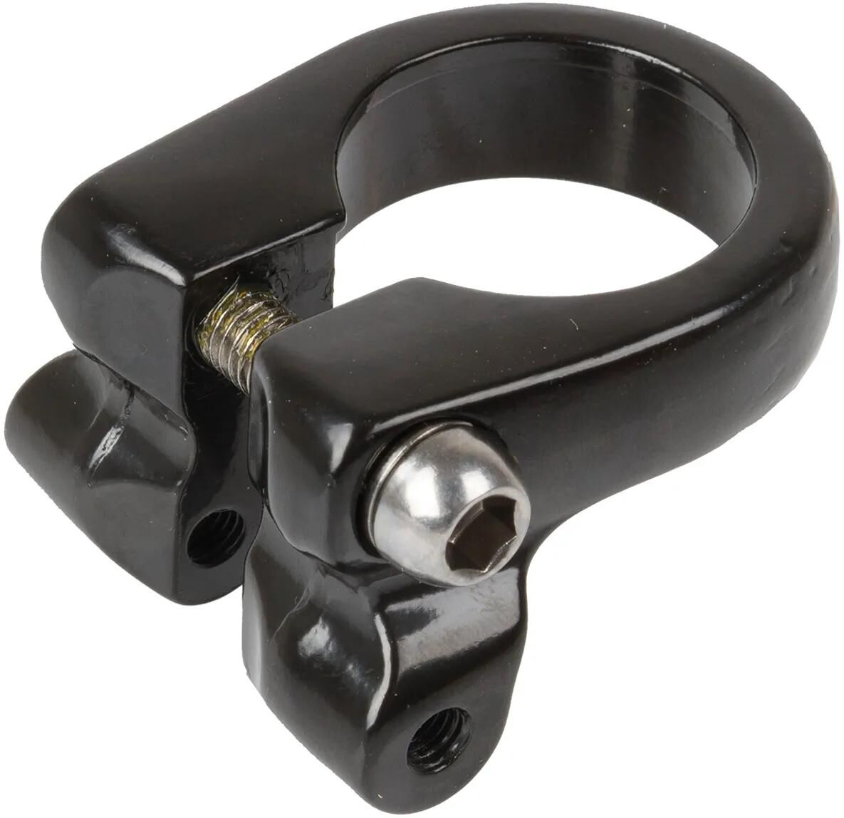 M-wave Sattelstützenklemme m6 Inbus 34,9 mm schwarz mit zusätzlichem Befestigungspunkt