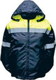 4-Act reflektierender Regenmantel Regenjacke Größe XL Blau Y Reflex