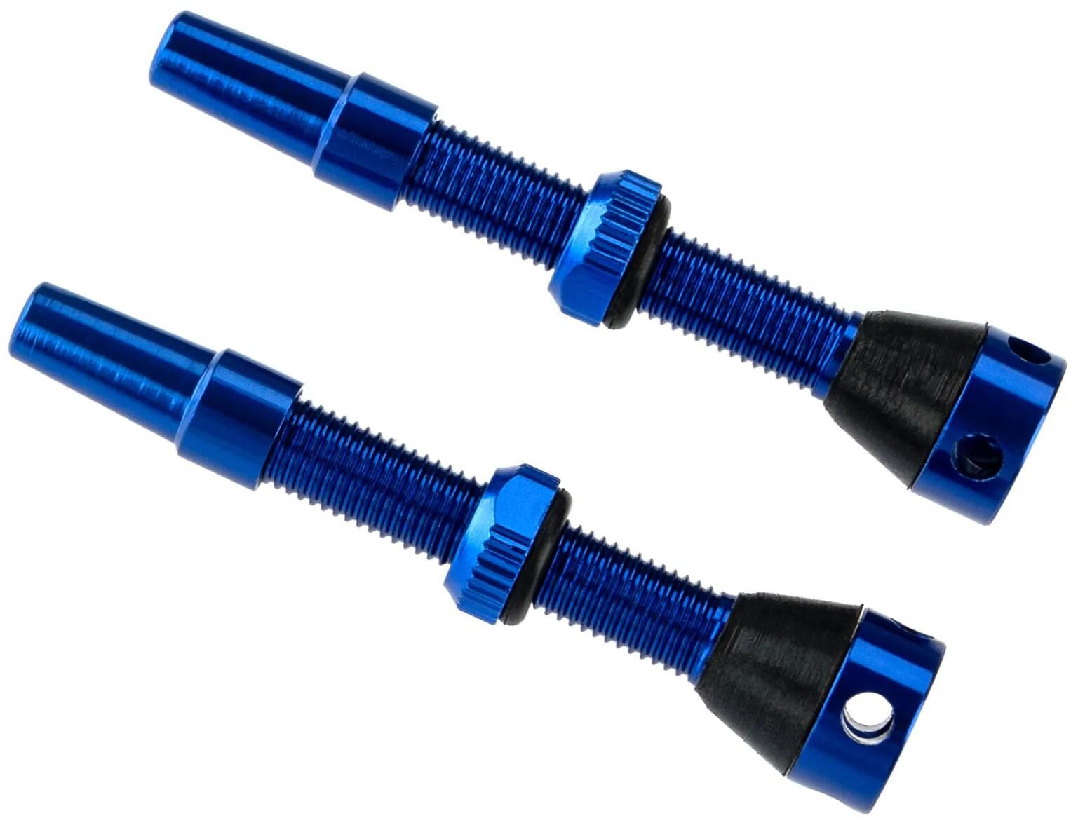 Mutiges schlauchloses Ventil 44 mm blau