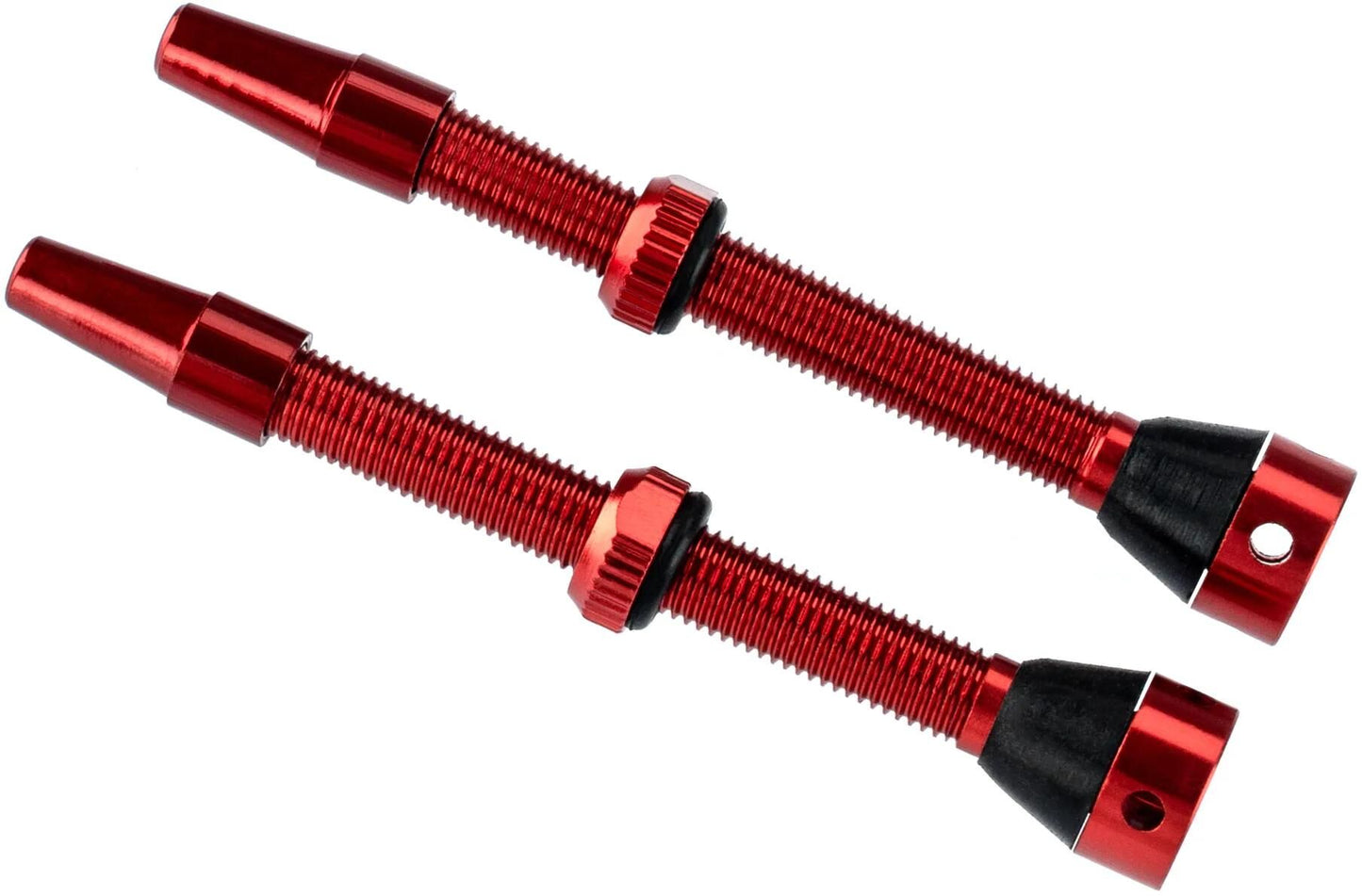 Mutiges schlauchloses Ventil 60 mm rot