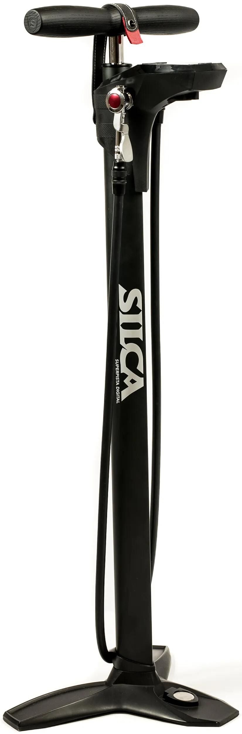 Silca Bodenpumpe Super Pista Digital Schwarz