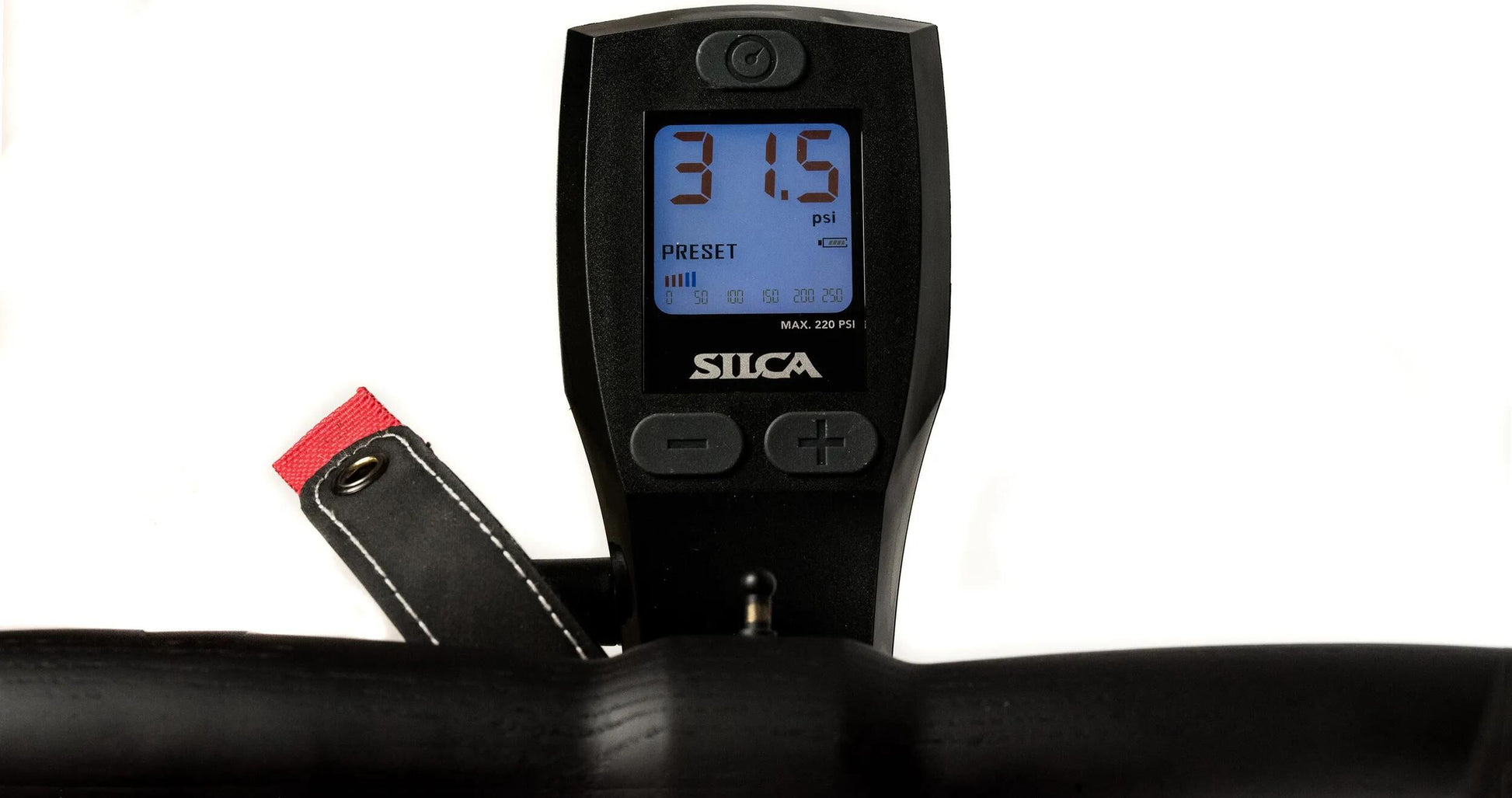 Silca Bodenpumpe Super Pista Digital Schwarz