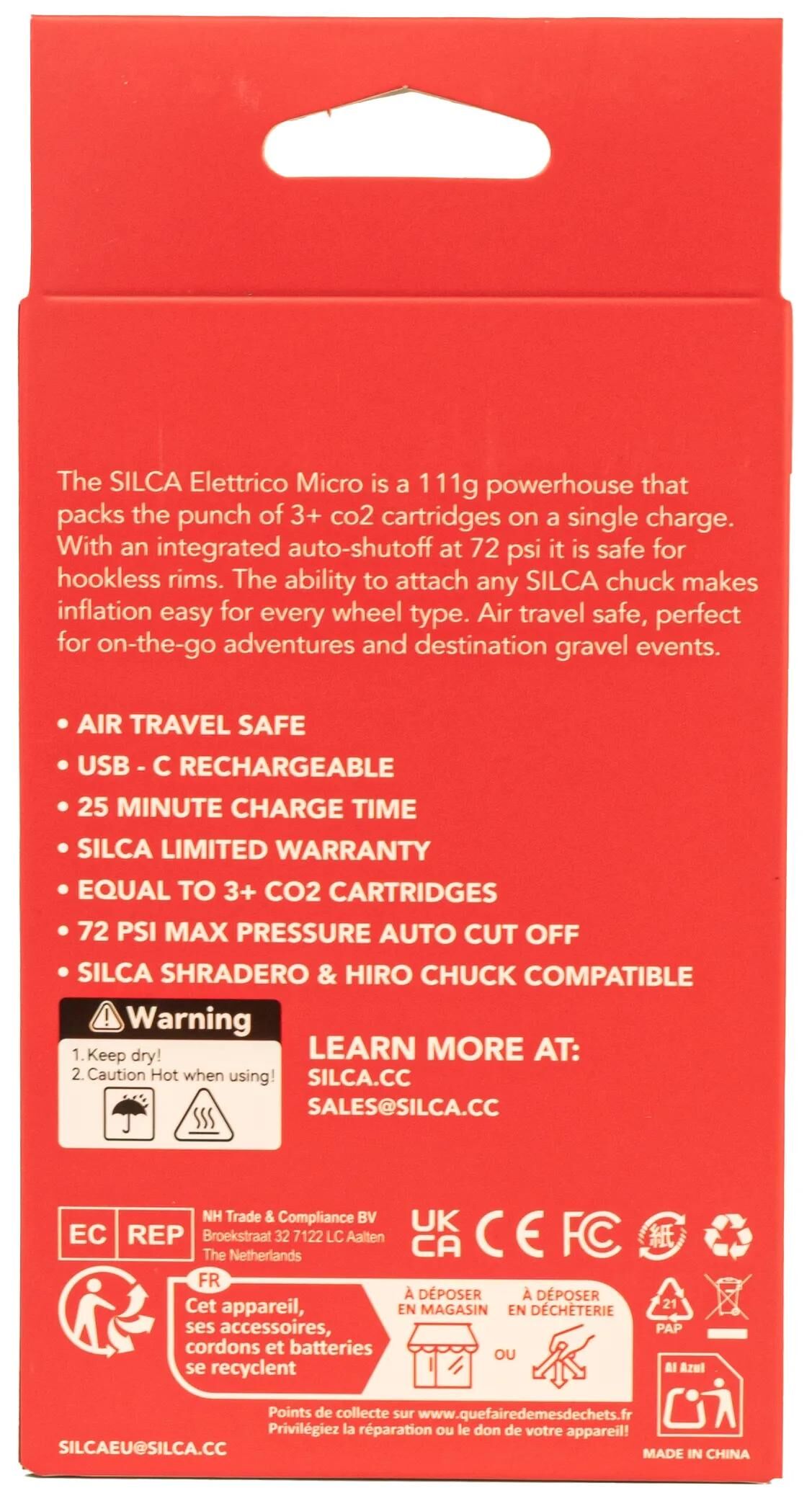 SILCA -Minipumpen Elettric Micro