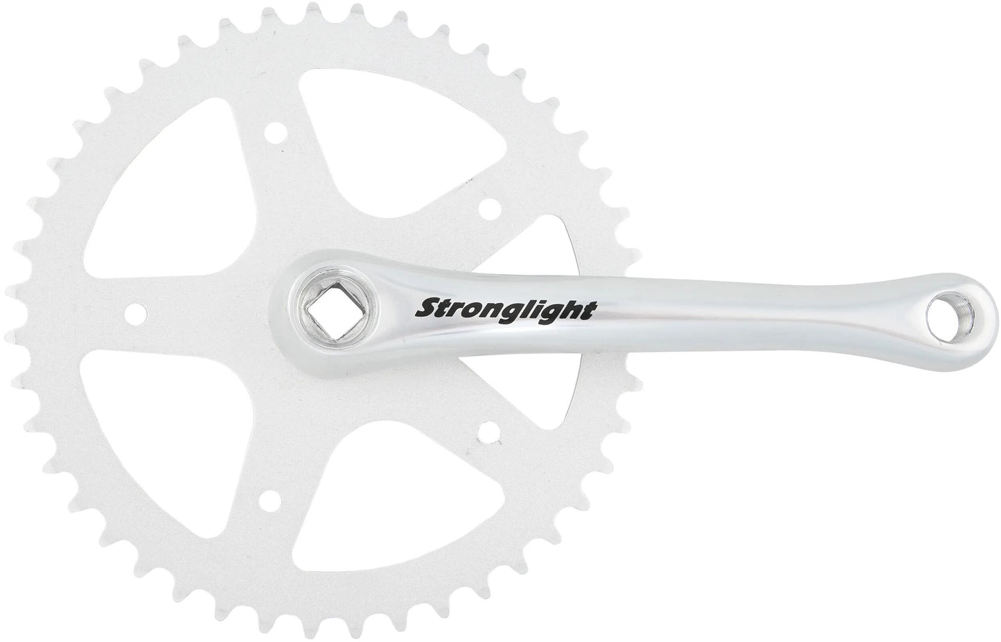 Stronglight Kurankset 1-Gang 44T 170 mm siL.