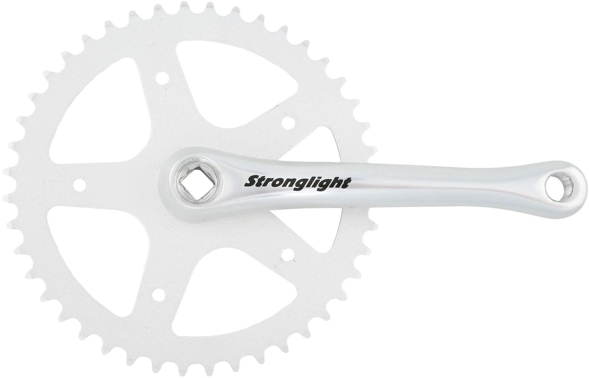 Stronglight Kurankset 1-Gang 44T 170 mm siL.