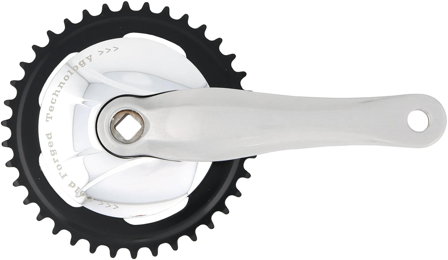 Miranda Crankstel Kurbel 170mm Stahl Alu Silber