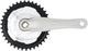 Miranda Crankstel Kurbel 170mm Stahl Alu Silber