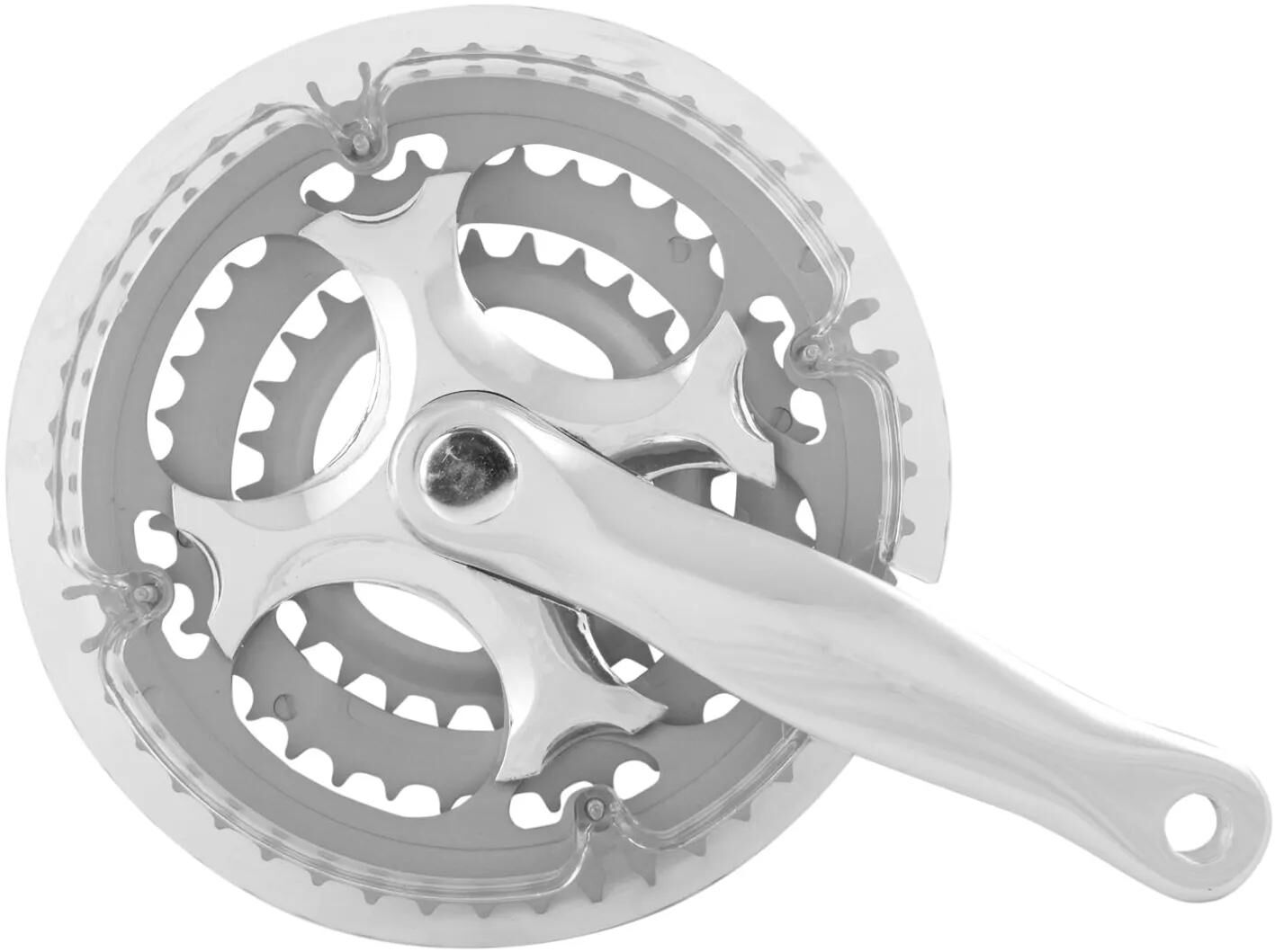 Mächtige Kurbel 170 mm, 22 32 42t., Silber