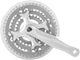 Mächtige Kurbel 170 mm, 22 32 42t., Silber