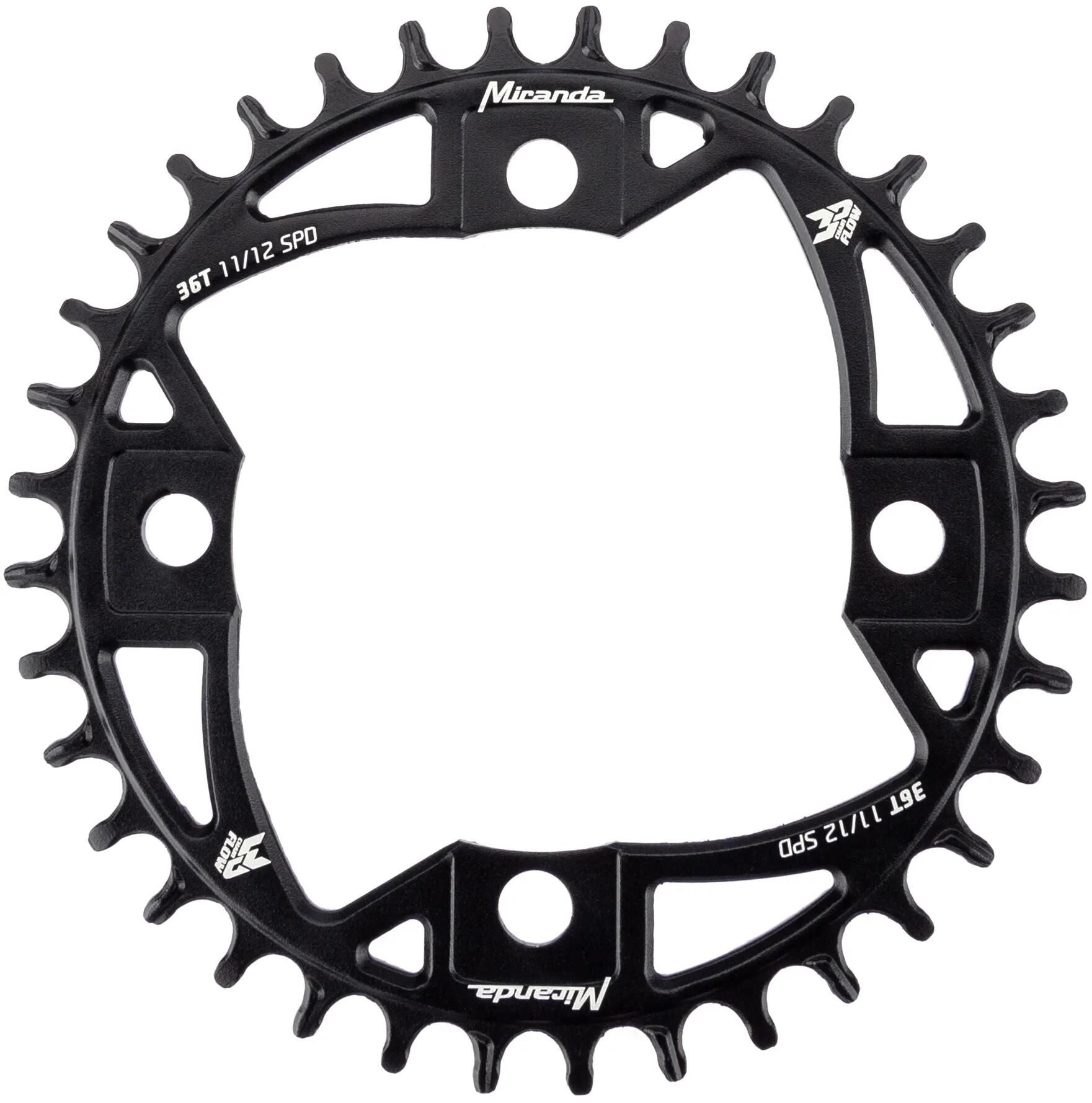 Miranda -Kette Top MTB Chainflow 3D -Kettenring MTB Chainflow 3D 36T