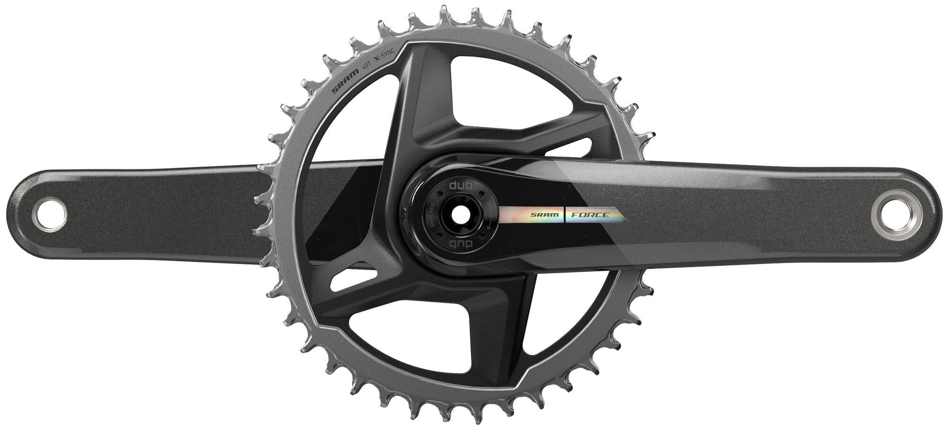 SRAM -Kurbelkraft 1 ETAP AXS 40T 172,5 mm grau