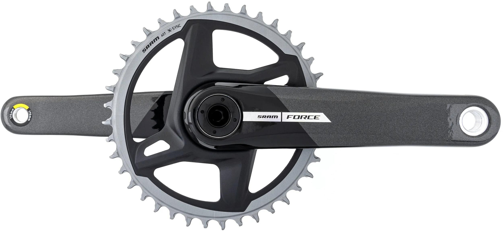 Sram Kurbelgarnitur Force 1 Etap Axs Kurbelgarnitur Force 1 Etap Axs 40t 175mm grau