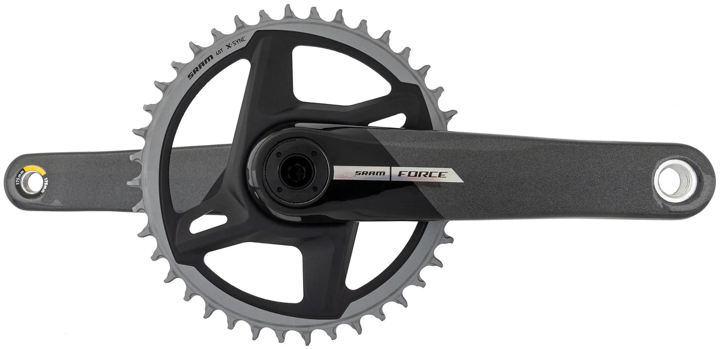 Sram cranket powerpeter truppe 1 axs 175mm 40t