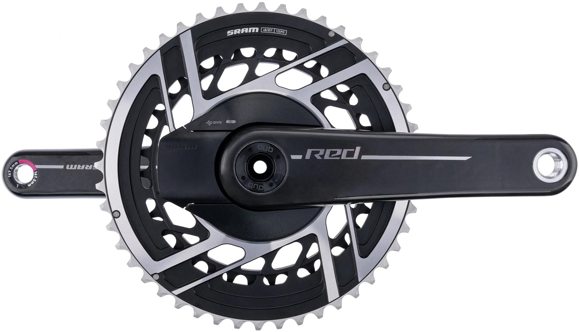 SRAM Cranket PM Red AXS E1 35 48T 167,5 mm
