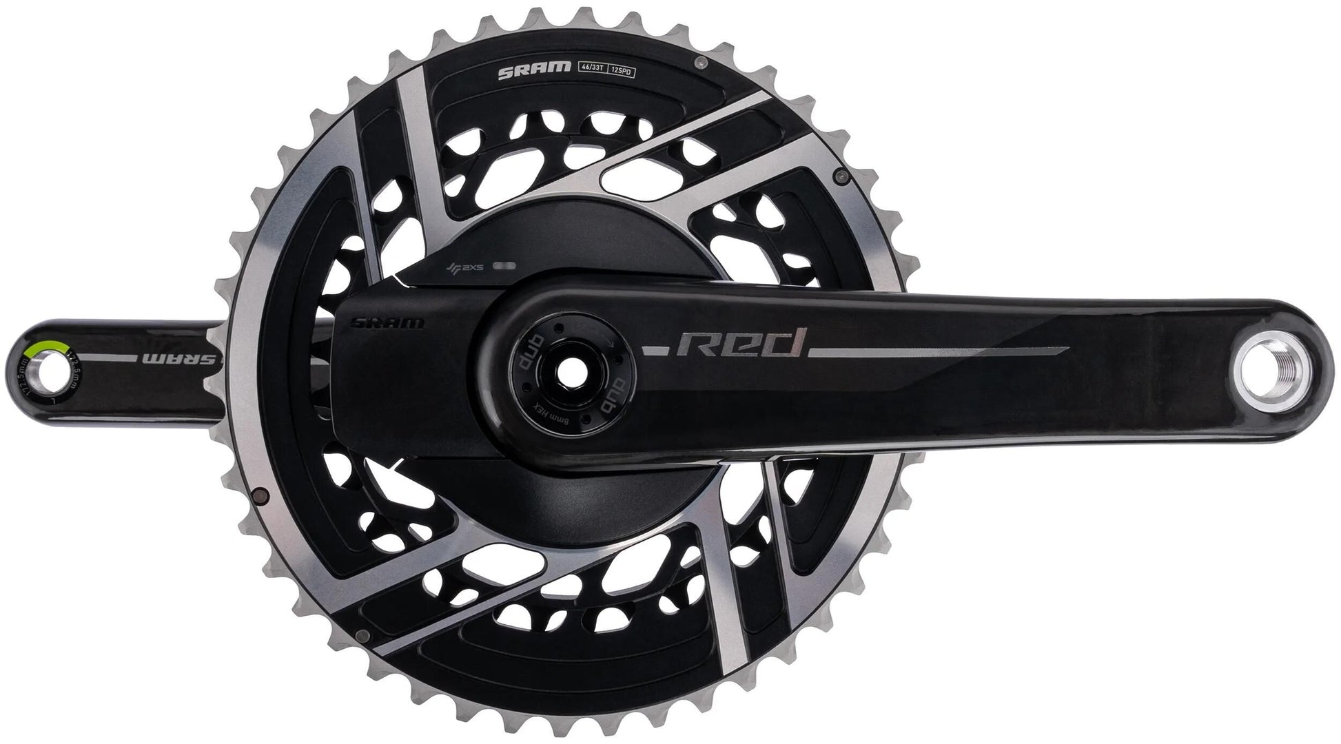Sram cranket pm rote axs e1 33 46t 172,5 mm