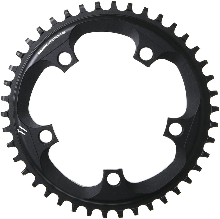 SRAM -Kettenring Single 42t Alu Black