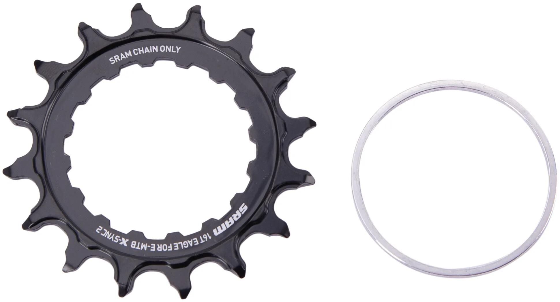 SRAM Motor -Kettenrad F.bosch 16t. Stahlschwarz