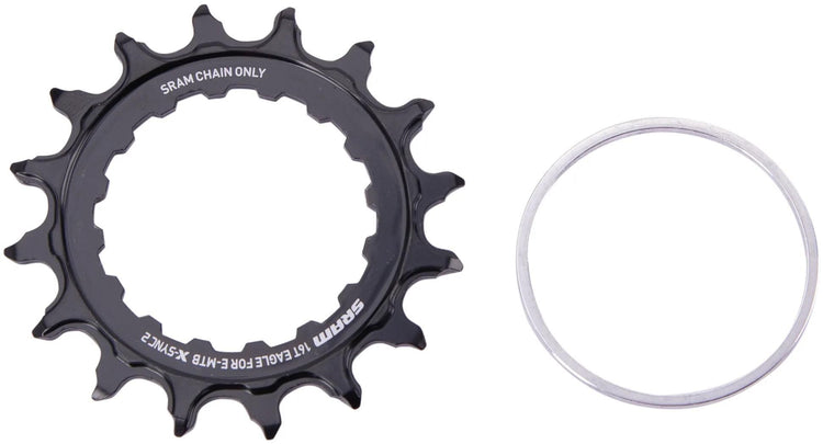SRAM Motor -Kettenrad F.bosch 16t. Stahlschwarz