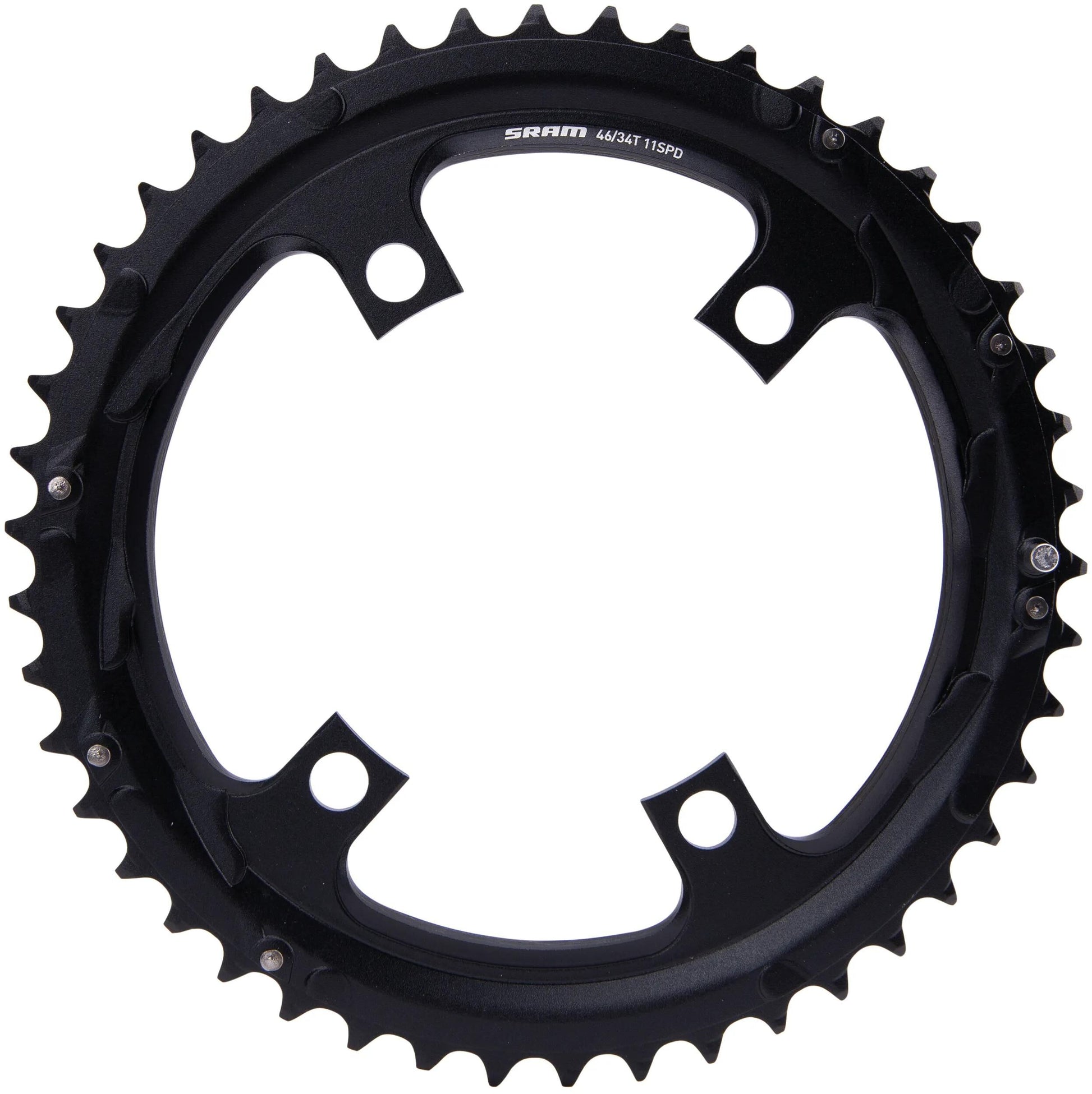 SRAM -Kettenring S390 46T. Alu Black
