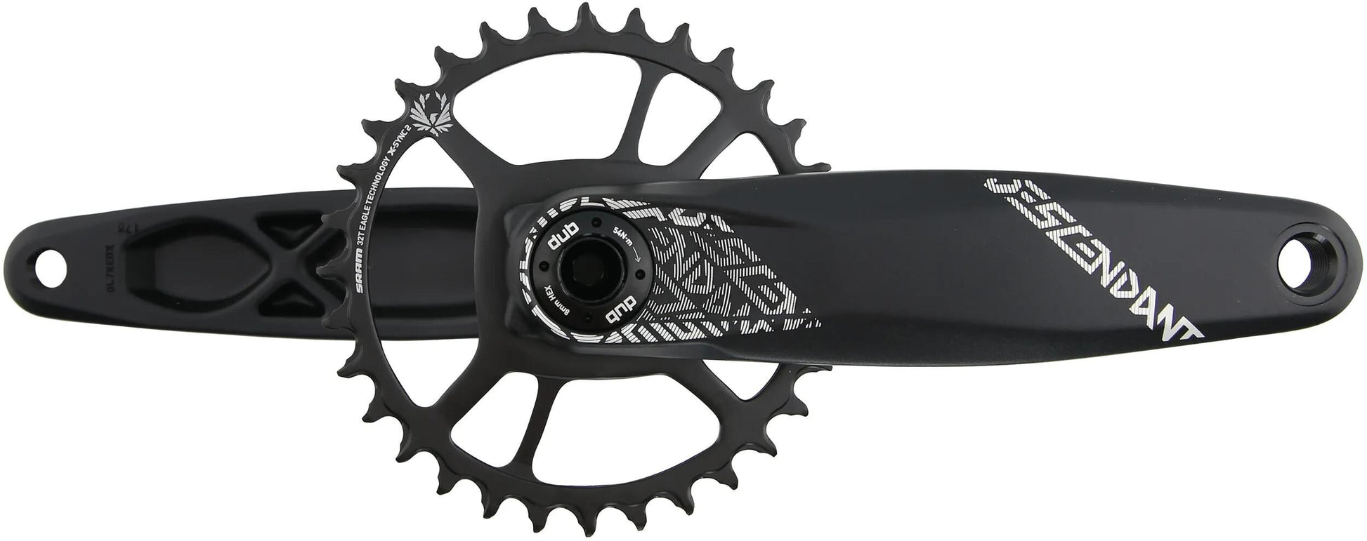 Tratvativ -Kurbeldenz. 6k Eagle 32t.Dub Boost