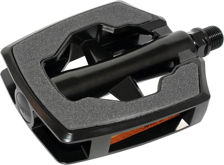 Marwi Pedal Set SP-890 Sandblockgrau Aluminium Gloss Schwarz