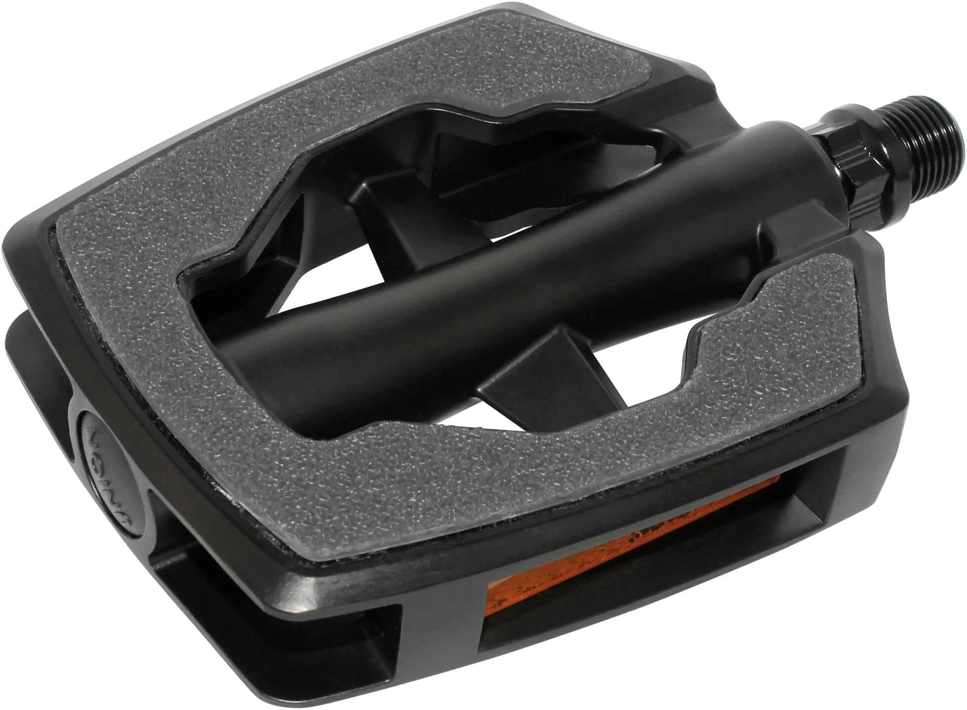 Marwi Pedalset SP-890 sandblockgraues Aluminium mattschwarz