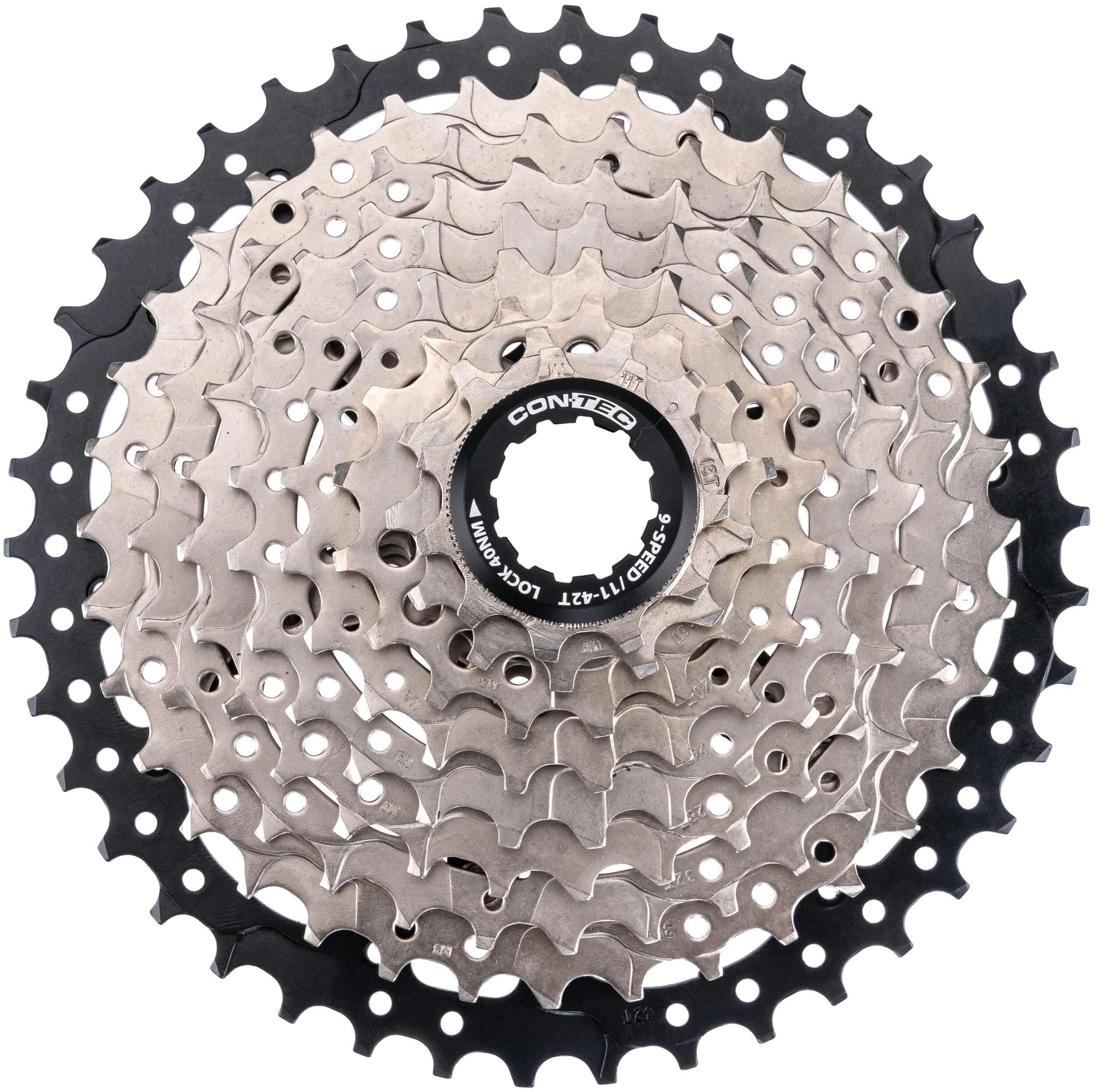 Contec Grad Kassettenritzel CT Cas.Sprocket Grad 11-42t 9sp Sil. schwarz