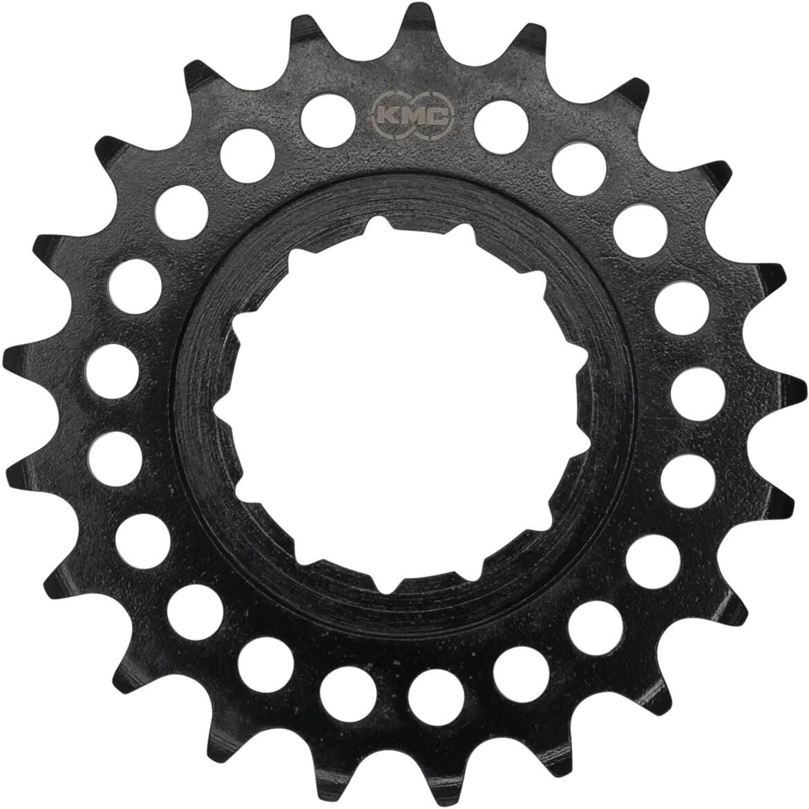 KMC Gear Rohloff breit 17T Achter Alu Black
