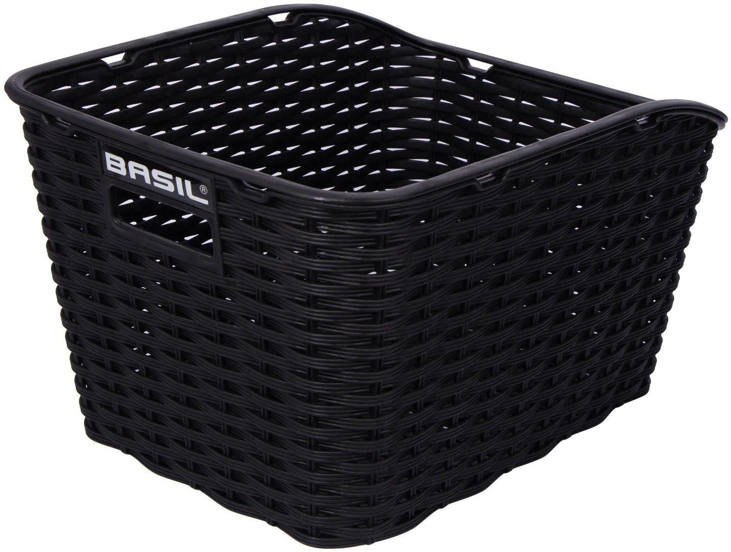 Basil Weave WP - Fahrradkorb - hinten - Schwarz
