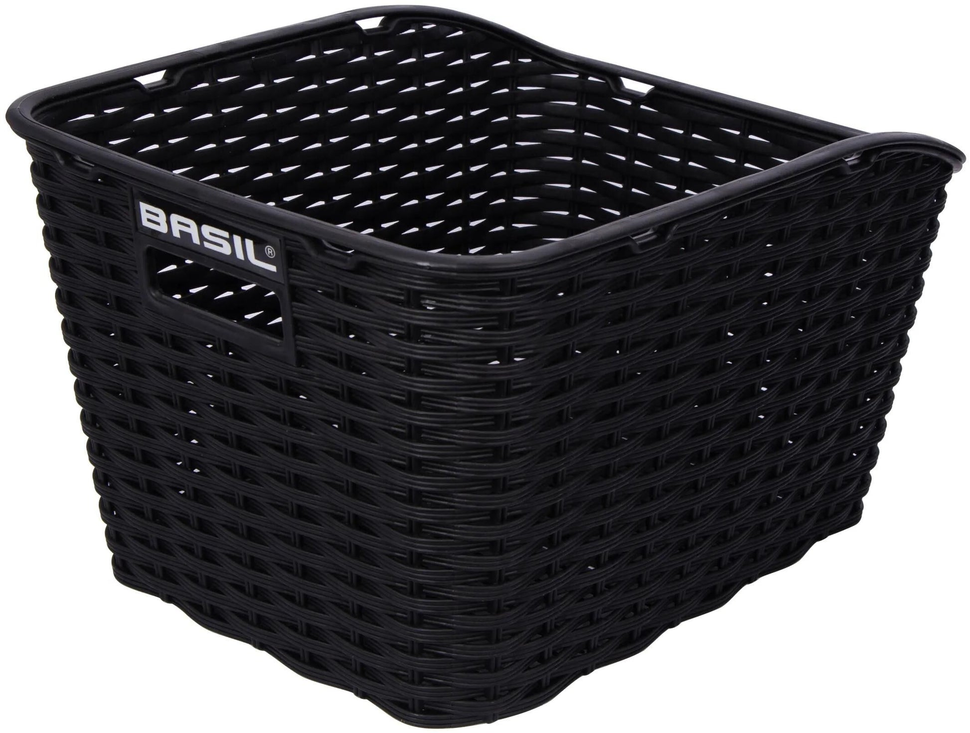Basil Weave WP - Fahrradkorb - hinten - Schwarz