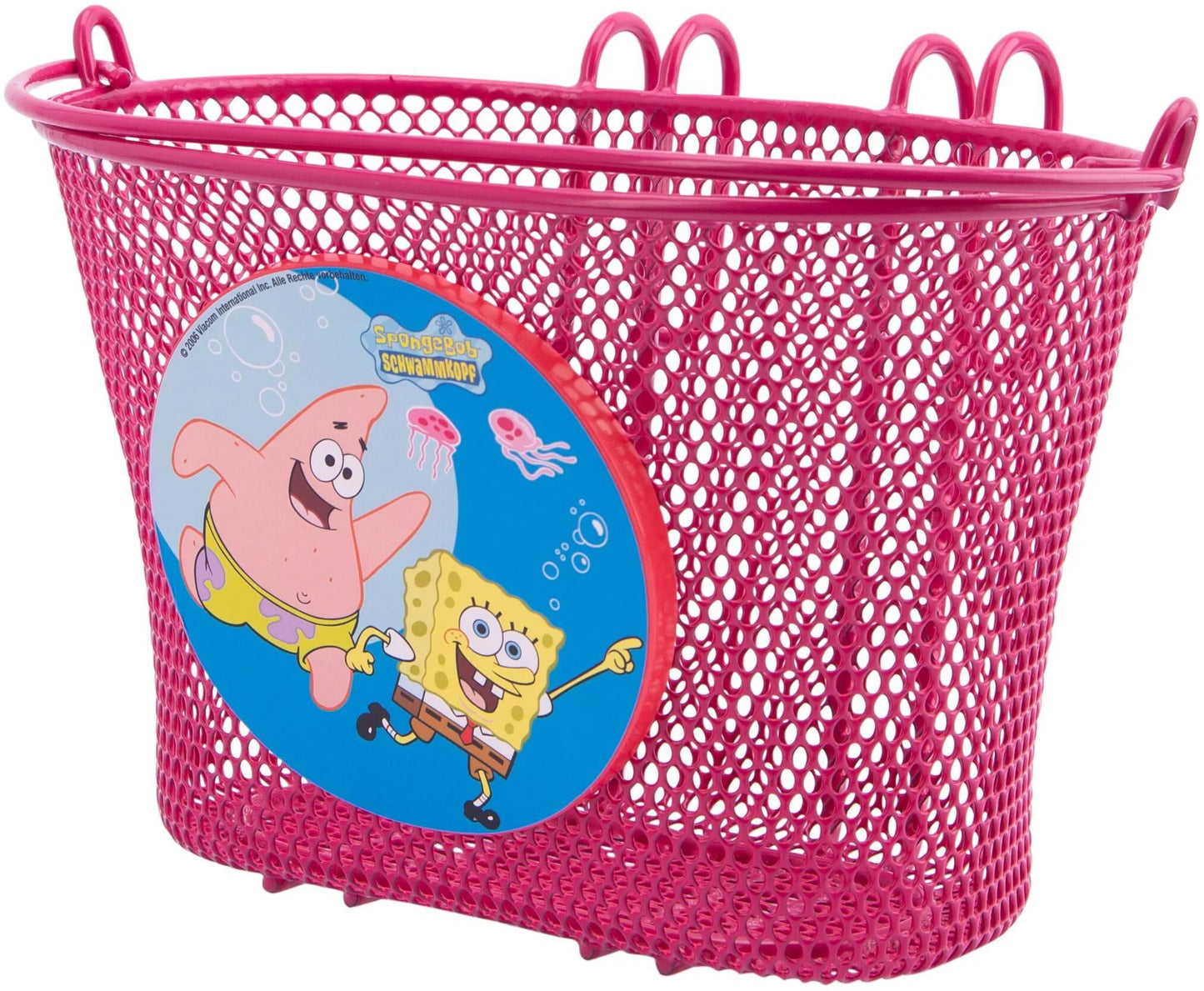 Bike Fashion Kids Basket Schwamm Bob Metal