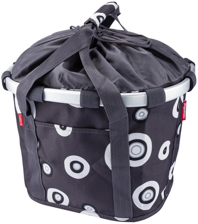 Reisenthel Korb Bikebasket Einkaufstasche R K Bikebasket Bubbles anthr.