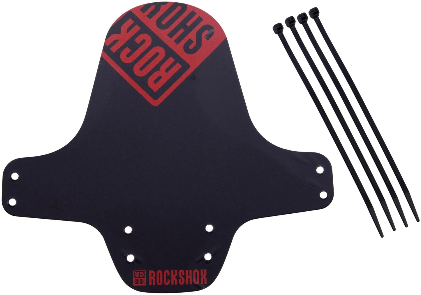 Rockshox Clip-On Fender RS ​​Black Fire Rot