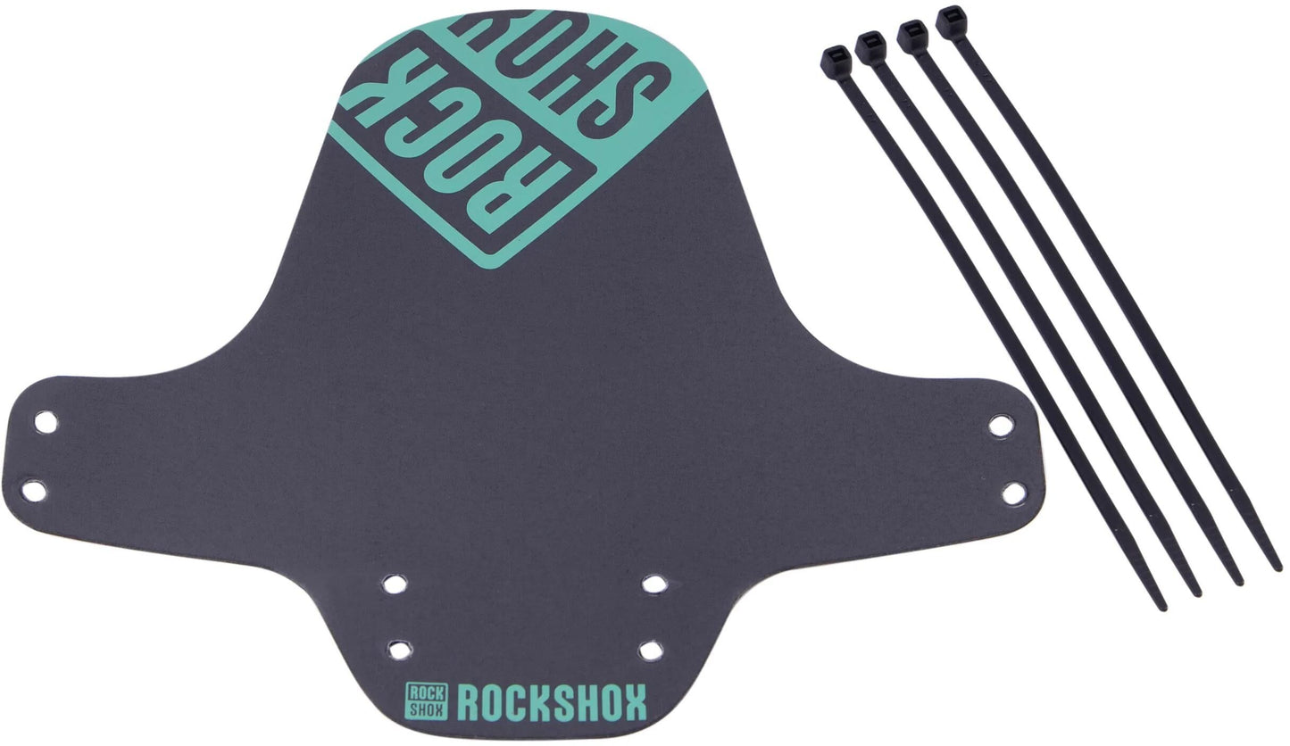 Rockshox Clip-on Fender RS ​​Schwarzer Meerschaumgrün