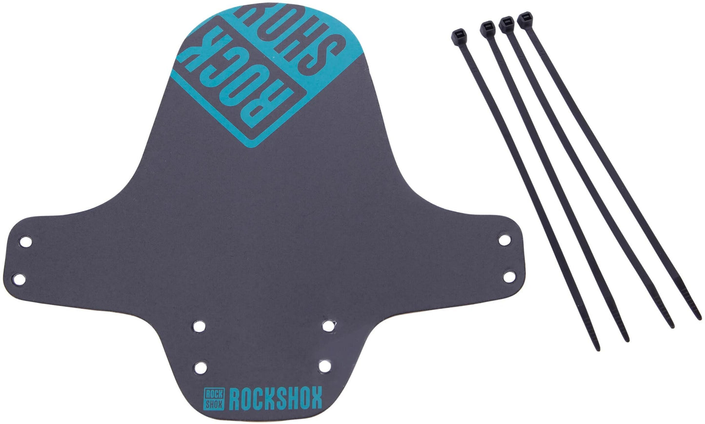 Rockshox Clip-On Fender RS ​​Black Blue-Green