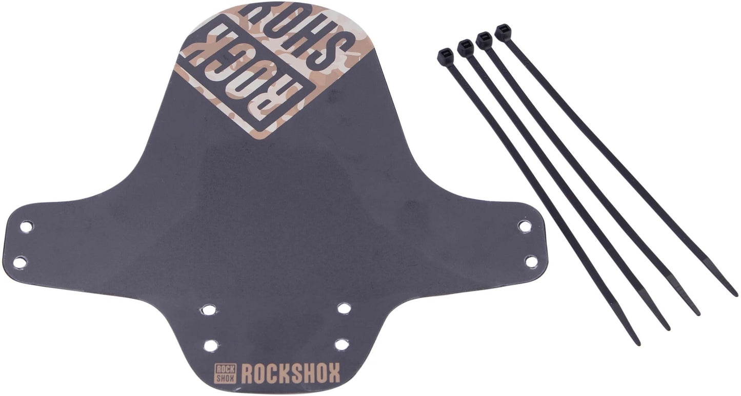 Rockshox Clip-On Fender RS ​​Black Camouflage Braun