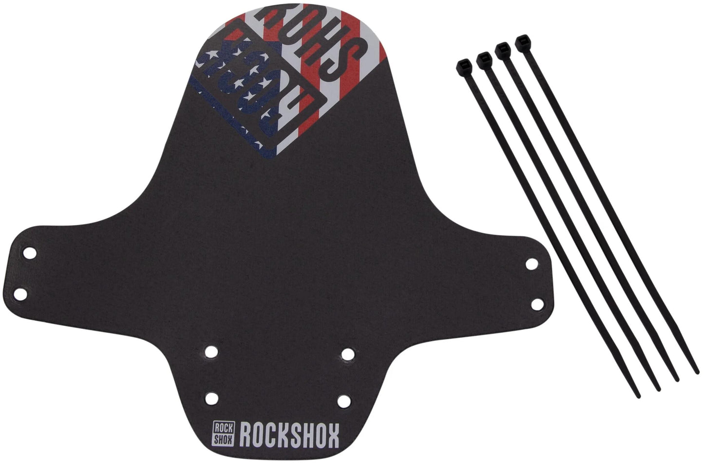Rockshox Clip-On Fender RS ​​Schwarz verwenden