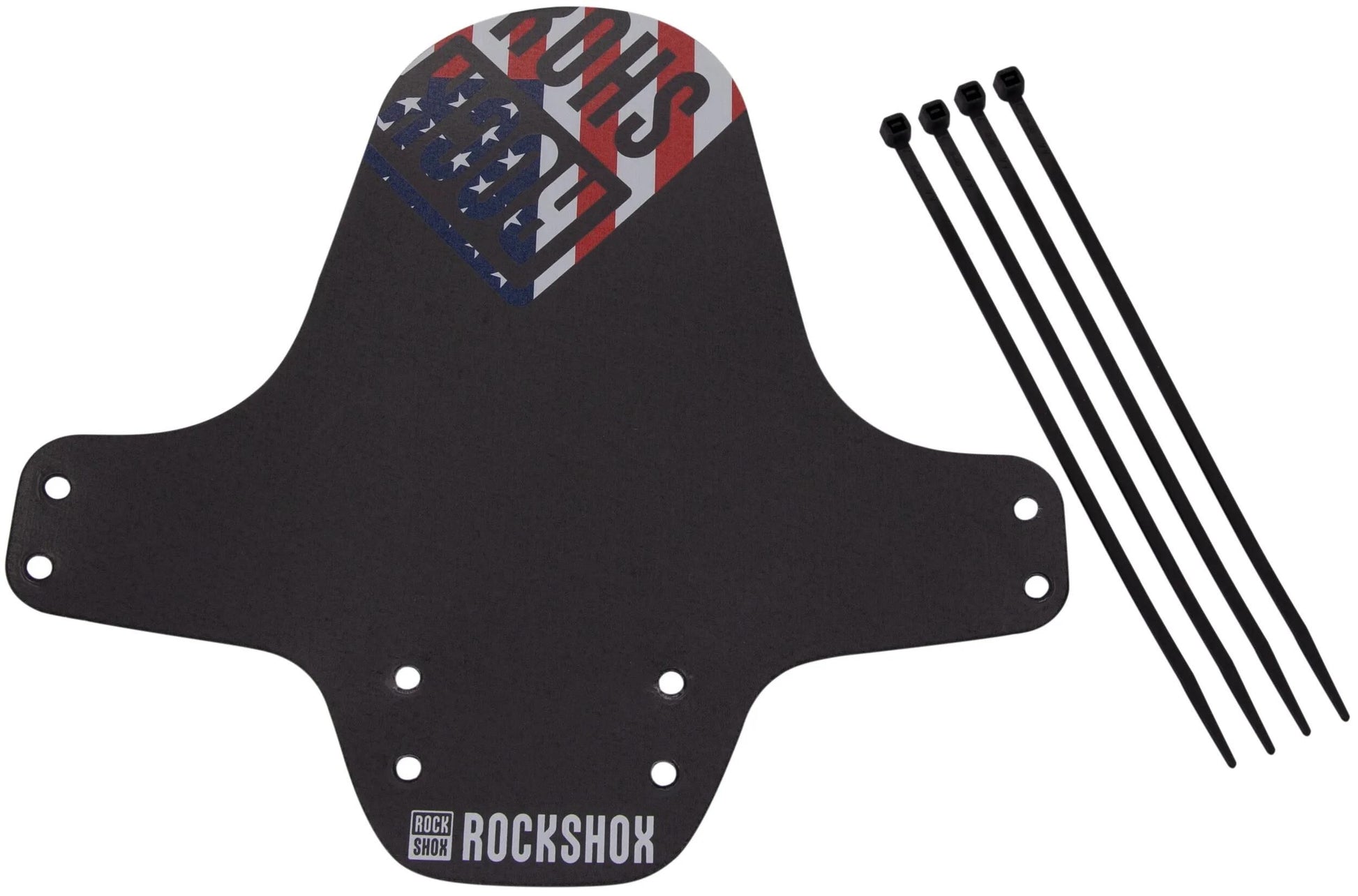 Rockshox Clip-On Fender RS ​​Schwarz verwenden