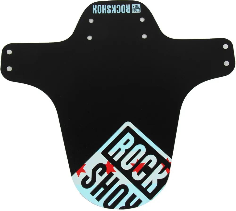 Rockshox Clip-On Fender RS ​​Black Chicago Flagge